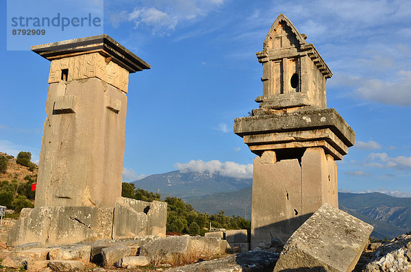 Gebäude Archäologie Architektur Geschichte Griechenland Römisches Reich Anatolien antik Fethiye griechisch römisch Türkei