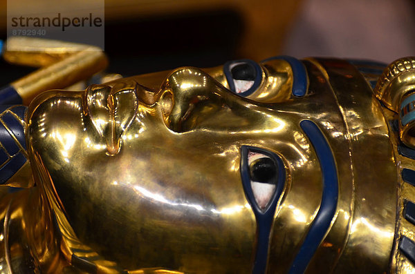 Reichtum Monarchie Schatz Gold Glück Statue König - Monarchie Maske Ägypten Mumie Stärke