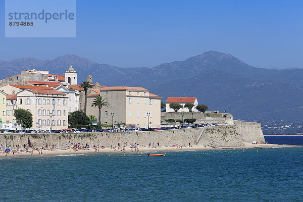 Frankreich Strand Geschichte Heiligtum Korsika