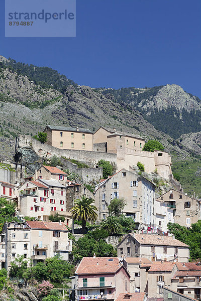 Zitadelle  Corte  Korsika  Frankreich