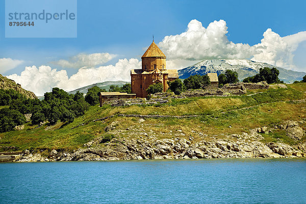 Armenische Kirche zum Heiligen Kreuz  10. Jahrhundert  Insel Akdamar  Vansee  Türkei