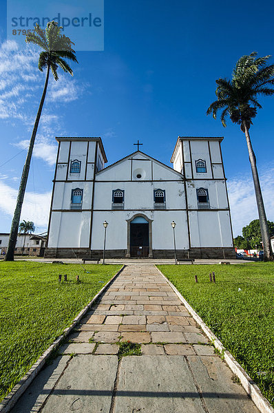 Matrix-Kirche Unserer lieben Frau vom Rosenkranz  Pirenópolis  Goiás  Brasilien