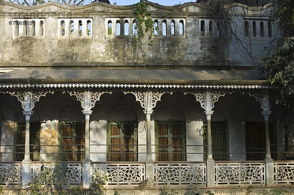 nahe Wohnhaus Architektur Zeit Varanasi alt