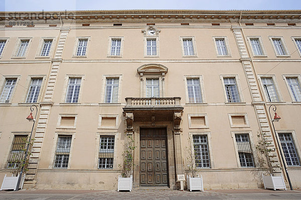 Justizpalast  Palais de Justice  Carpentras  Vaucluse  Provence-Alpes-Cote d'Azur  Südfrankreich  Frankreich