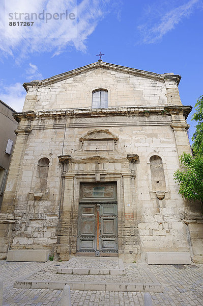 Kapelle Tres-Saint-Crucifix  Carpentras  Vaucluse  Provence-Alpes-Cote d'Azur  Südfrankreich  Frankreich