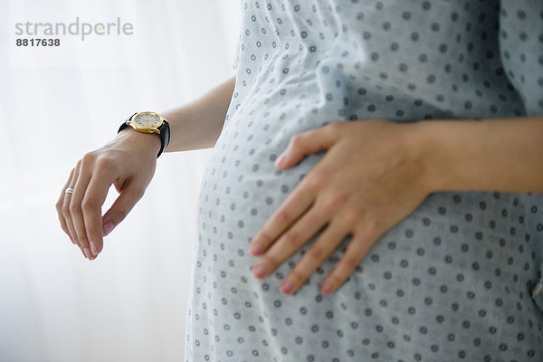 Europäer  Frau  Krankenhaus  Schwangerschaft  timing