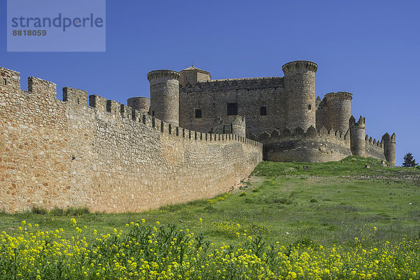 Castillo de Belmonte  Belmonte  Provinz Cuenca  Kastilien-La Mancha  Spanien