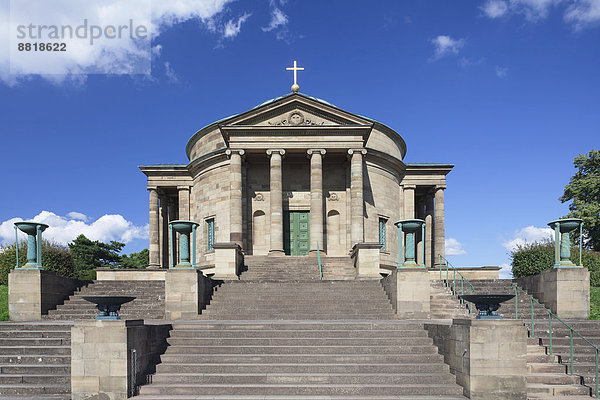 Grabkapelle in den Weinbergen bei Stuttgart-Rotenberg  Baden-Württemberg  Deutschland