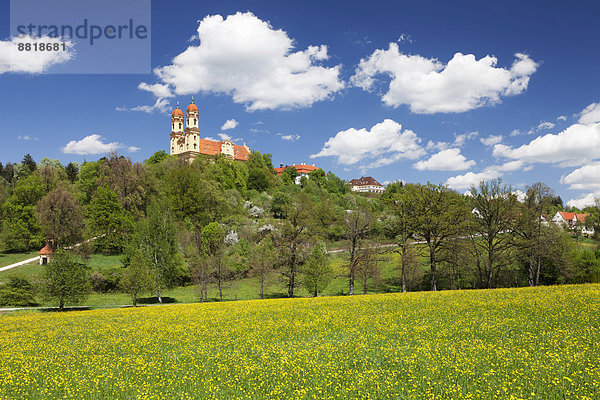 Wallfahrtskirche Schönenberg  Ellwangen  Baden-Württemberg  Deutschland