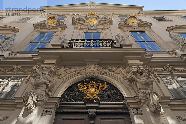 Wien Hauptstadt Fassade Hausfassade Österreich