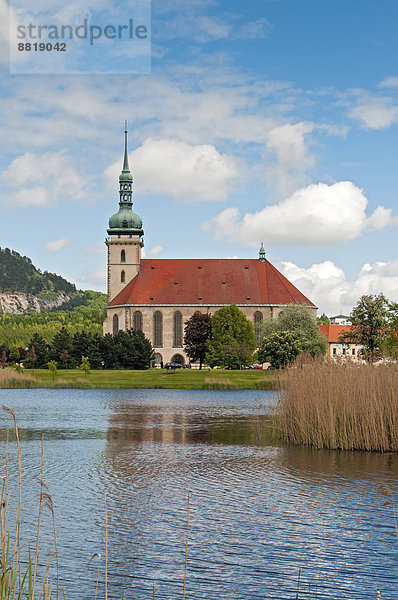 Gotische Mariä Himmelfahrt Kirche  Most  Tschechien