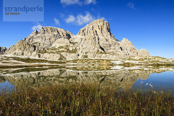 Bödensee in den Sextener Dolomiten  Südtirol  Italien
