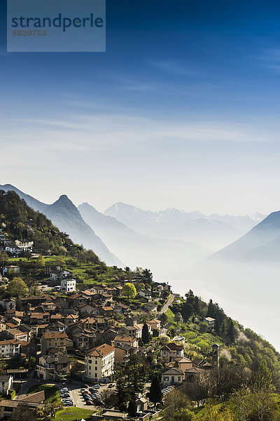 Lugano Schweiz Luganersee Kanton Tessin