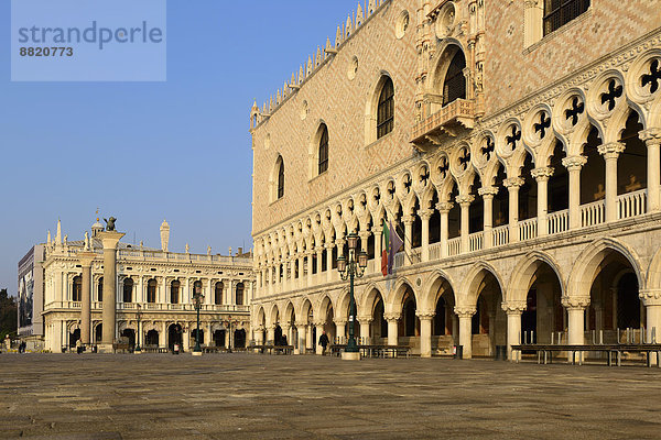 Dogenpalast  Palazzo Ducale  Markusplatz  Venedig  Venetien  Italien