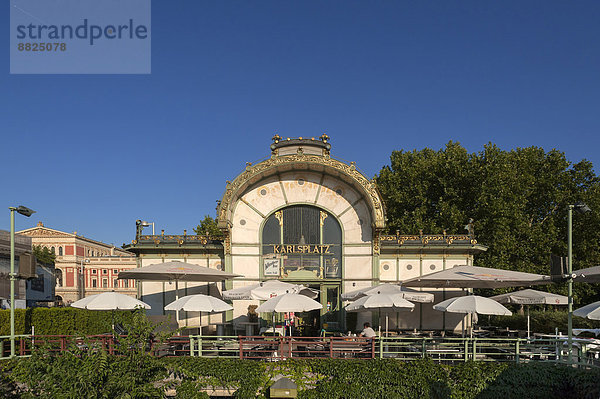 Otto-Wagner-Pavillon  eröffnet 1899  Wien  Land Wien  Österreich