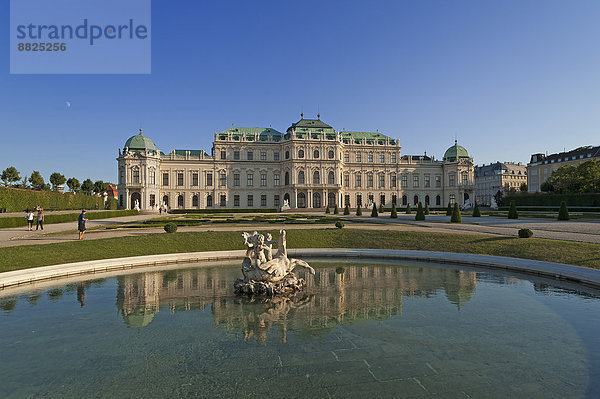 Schloss Belvedere  Oberes Belvedere  Wien  Land Wien  Österreich