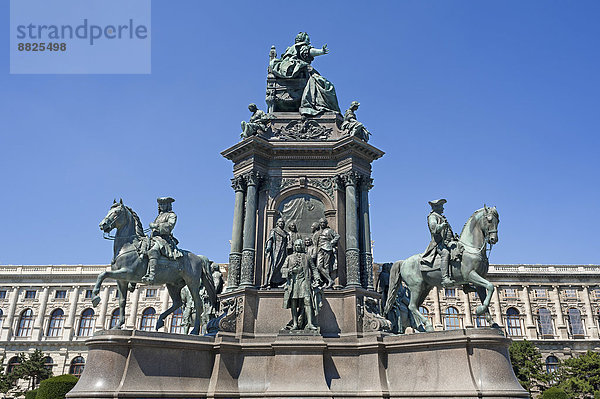 Denkmal der Maria Theresia  von Caspar Zumbusch  1888  Wien  Land Wien  Österreich
