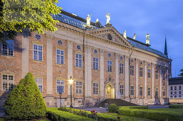 Ritterhaus  Riddarhuset  Versammlungshaus des schwedischen Adels  Altstadt  Gamla stan  Stockholm  Stockholms län  Schweden
