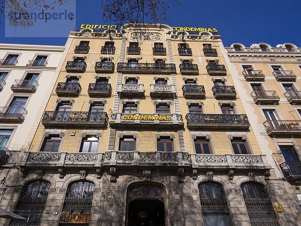 Spanien  Katalonien  Barcelona  Sant Pere  altes Herrenhaus in Passeig de Colom