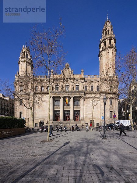 Spanien  Katalonien  Barcelona  Postamt  Placa de Antoni Lopez