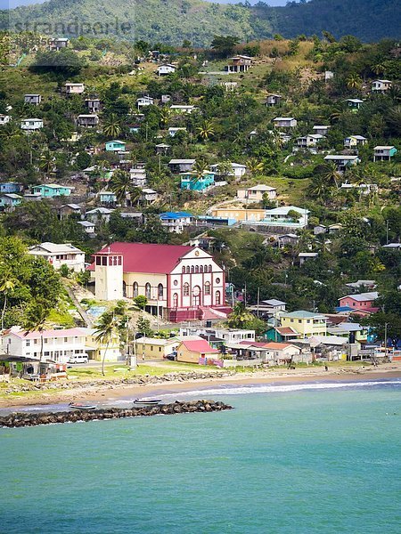 Karibik  Kleine Antillen  St. Lucia  Dennery  St. Peterskirche