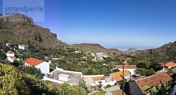 Spanien  Kanarische Inseln  Gran Canaria  Bergdorf Temisas