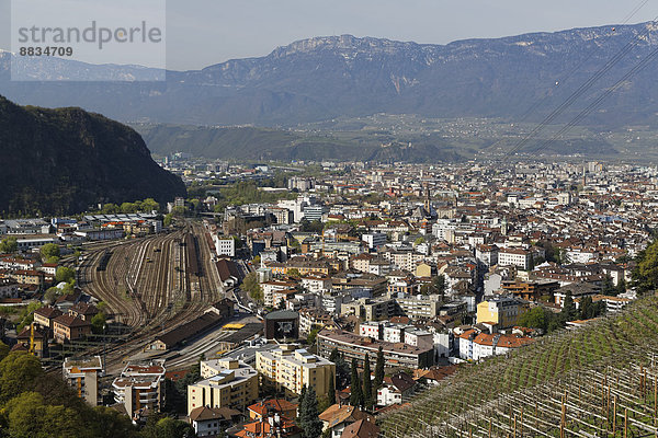 Italien  Südtirol  Bozen  Stadtbild