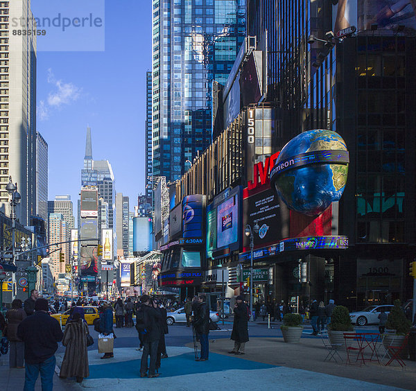 USA  New York  Manhattan  Blick zum Times Square