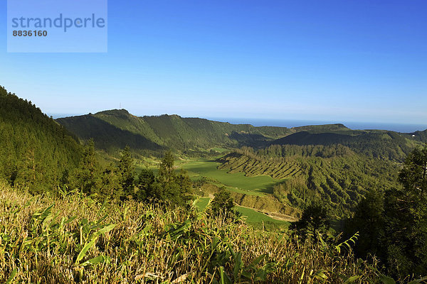 Portugal  Azoren  Sao Miguel  Küstengebiet