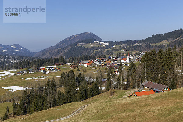 Österreich  Vorarlberg  Bregenzerwald  Sibratsgfaell