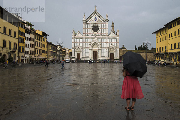 Kirche Santa Croce  Florenz  Toskana  Italien
