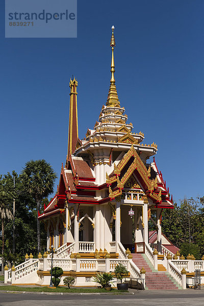 Krematorium des Wat Photisomphon  Tempel Bodhisomphon  Udon Thani  Isan  Thailand