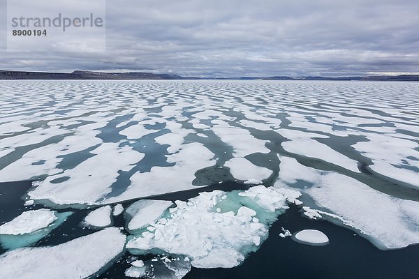 Eis  Nordamerika  schmelzen  Bucht  Kanada  Devon Island  Nunavut  Start