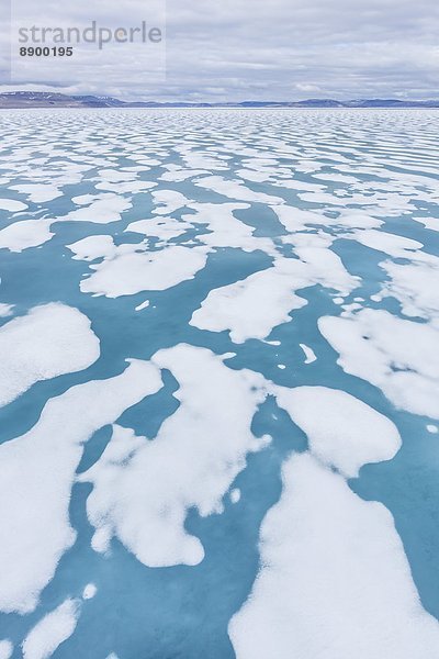Eis  schmelzen  Bucht  Kanada  Devon Island  Nunavut  Start