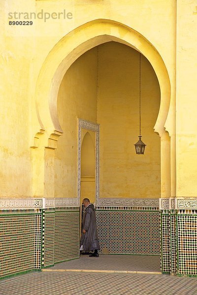 Nordafrika  Innenaufnahme  Afrika  Mausoleum  Marokko