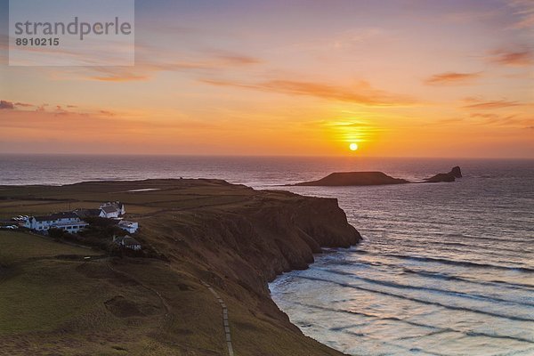 Europa  Großbritannien  Gower Peninsula  Wales