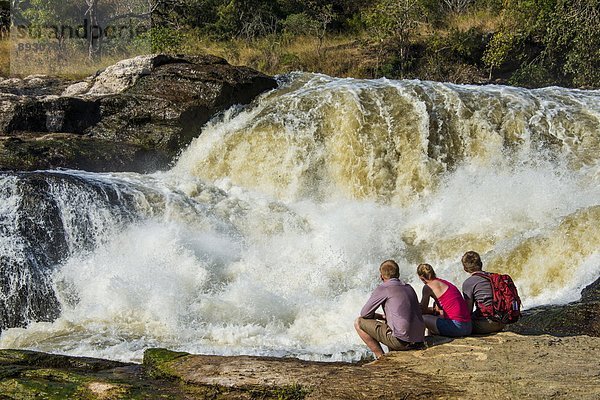 Ostafrika  sehen  fallen  fallend  fällt  Tourist  Schönheit  Afrika  Uganda