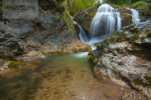 Bärenschützklamm Wasserfall  Steiermark  Österreich