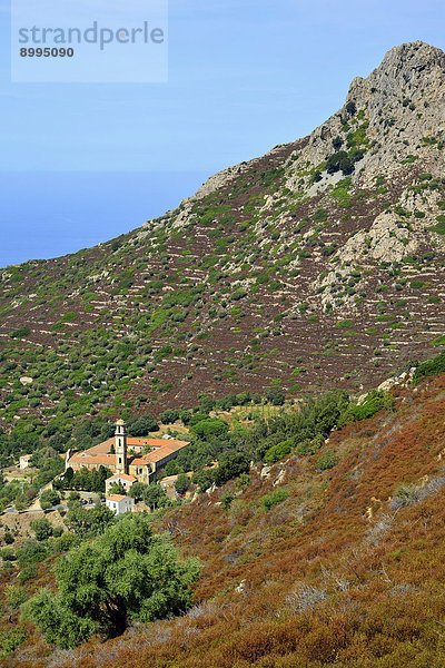 Kloster Couvent Saint-Dominique de Corbara  Pietralta Corbara  Balagne  Korsika  Frankreich