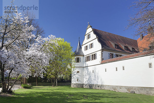 Deutschordensschloss Kirchhausen  Heilbronn  Baden-Württemberg  Deutschland