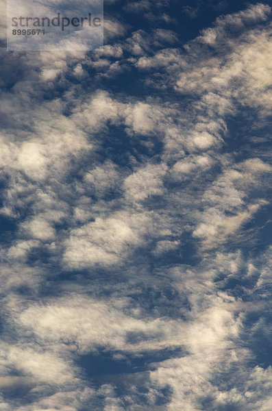 Altocumulus-Wolken  Andalusien  Spanien