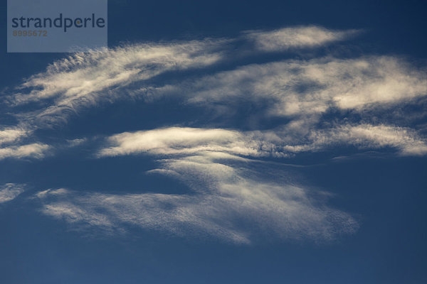 Cirrus-Wolken  Andalusien  Spanien