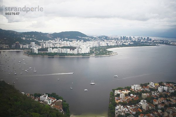 Blick auf Rio De Janeiro vom Zuckerhut  Brasilien
