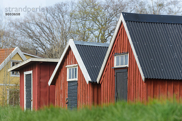 Wooden sheds