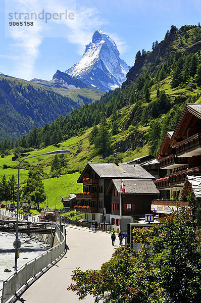 Schweiz Zermatt Kanton Wallis