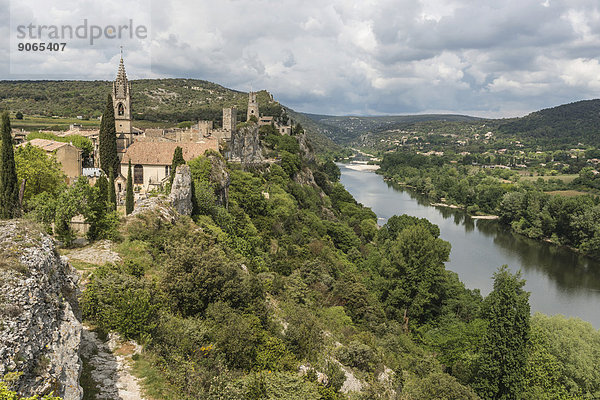 Frankreich Eingang Dorf Languedoc-Roussillon