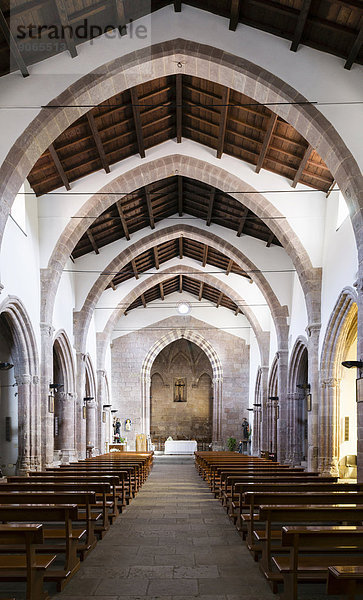 Die im katalanisch-gotischen Stil erbaute Kirche San Francesco  erbaut zwischen dem 14. und 16. Jh.  Iglesias  Iglesiente  Sardinien  Italien