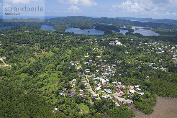 Luftbild  Koror  Palau  Mikronesien