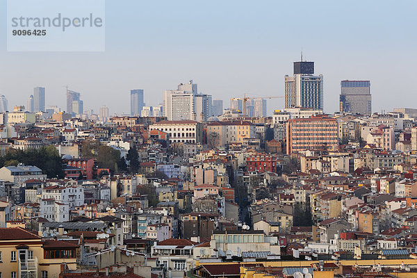 Türkei  Istanbul  Blick vom Galata-Turm über Beyoglu