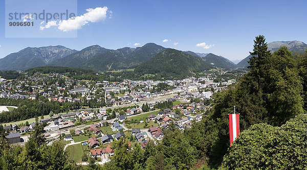 Österreich  Oberösterreich  Blick vom Siriuskogel auf Bad Ischl